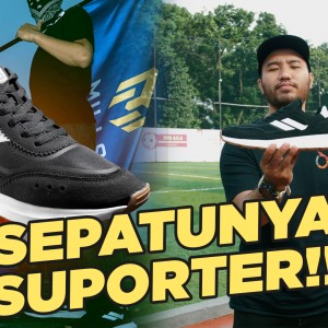 Sepatu supporter pertama di Indonesia