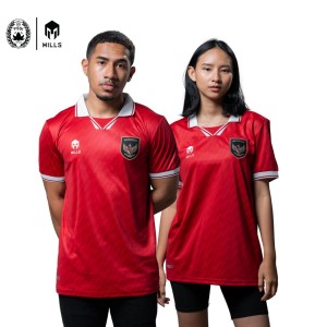 MILLS INDONESIA HOME JERSEY REPLICA VERSION 1157INA RED