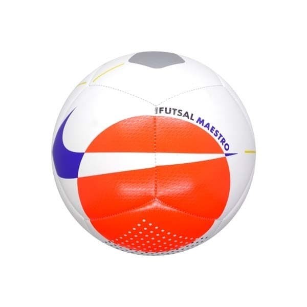 NIKE BOLA FUTSAL NK MAESTRO FUTSAL WHITE/BRIGHT CRIMSON