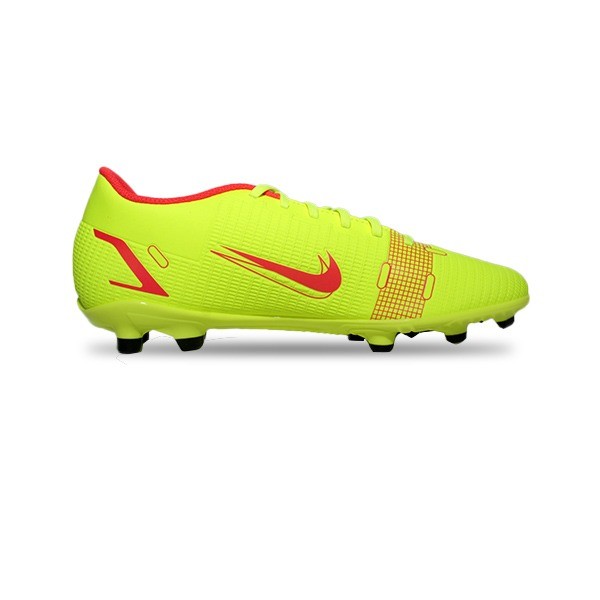NIKE VAPOR 14 CLUB FG/MG VOLT/BRIGHT CRIMSON