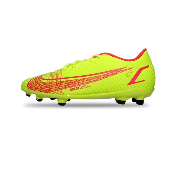 NIKE VAPOR 14 CLUB FG/MG VOLT/BRIGHT CRIMSON