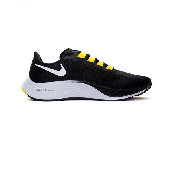 NIKE NIKE AIR ZOOM PEGASUS 37 BLACK/WHITE/OPTICAL YELLOW