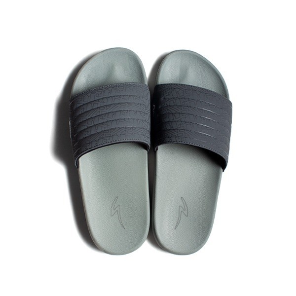SPECS RUNTUBOY SLIDE SANDALS MINERAL GREY / LAVA SMOKE