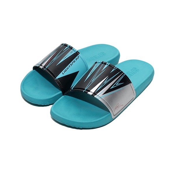 SPECS LIGHTSPEED 3 SLIDES SANDAL AQUA/SILVER/BLACK