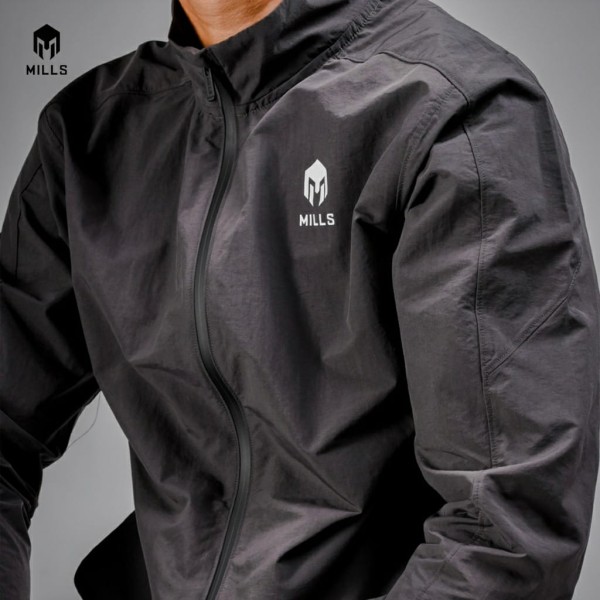 MILLS TASLAN BASIC JACKET 8019 CHARCOAL