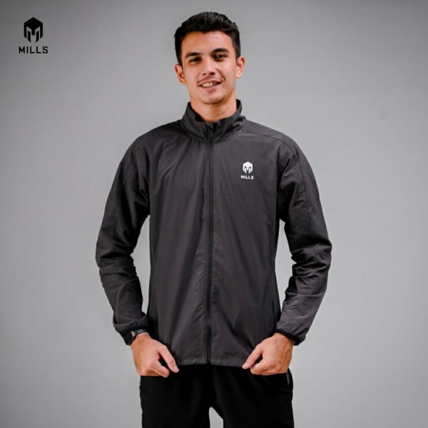 MILLS TASLAN BASIC JACKET 8019 CHARCOAL