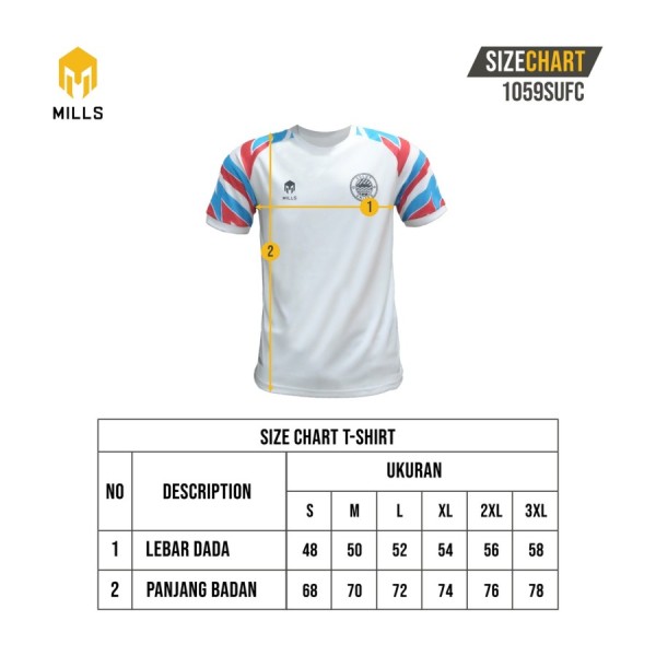 MILLS MILLS SULUT UNITED FC TRAINING JERSEY 1059SUFC WHITE