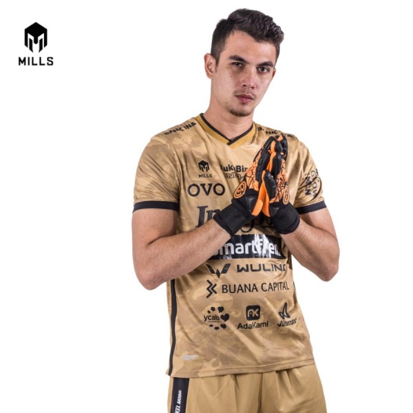 MILLS BALI UNITED FC GK AWAY JERSEY 1087BUFC GOLD