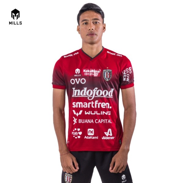 MILLS BALI UNITED FC HOME JERSEY 1081BUFC RED