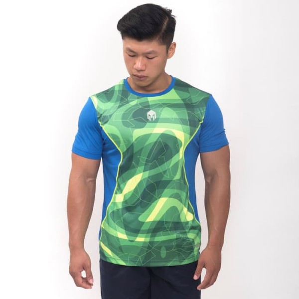 MILLS MARBE RUNNING TEE 2003 ROYAL
