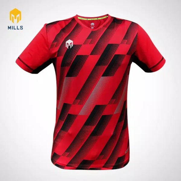 MILLS MILLS FOOTBALL JERSEY EAGLE SHIELD 1011 RED