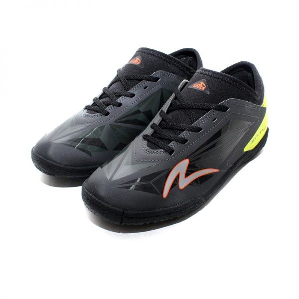 SPECS ACCELERATOR SATU IN JR GUNMETAL/SAFETY YELLOW/DAWN ORANGE