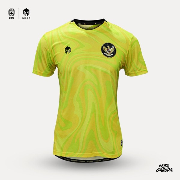 MILLS JERSEY GK THIRD PLAYER ISSUE 1022GR YELLOW