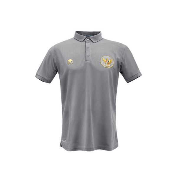 MILLS GARUDA POLO SHIRT 1701GR CHARCOAL