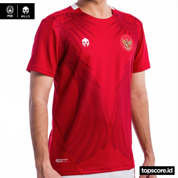 MILLS HOME INDONESIA FOOTBALL JERSEY REPLICA VERSION 1014GR RED