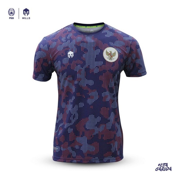 MILLS TIMNAS INDONESIA PREMATCH JERSEY SOCCER 1026GR PURPLE