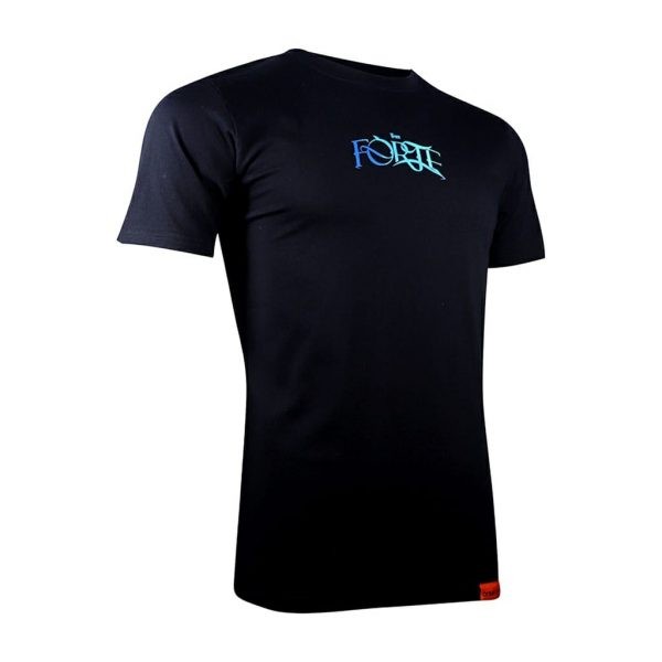 ORTUSEIGHT FORTE WORD T-SHIRT BLACK