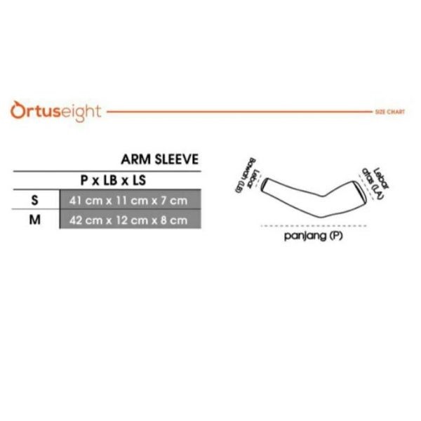 ORTUSEIGHT INSIGNIA ARM SLEEVES BLACK/SILVER