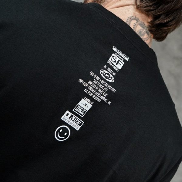 SPECS MK BELIEVER OVERSIZED TEE BLACK