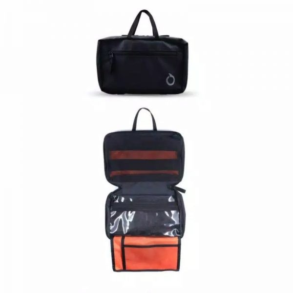 ORTUSEIGHT FRONTIER TOILETRIES BAG BLACK