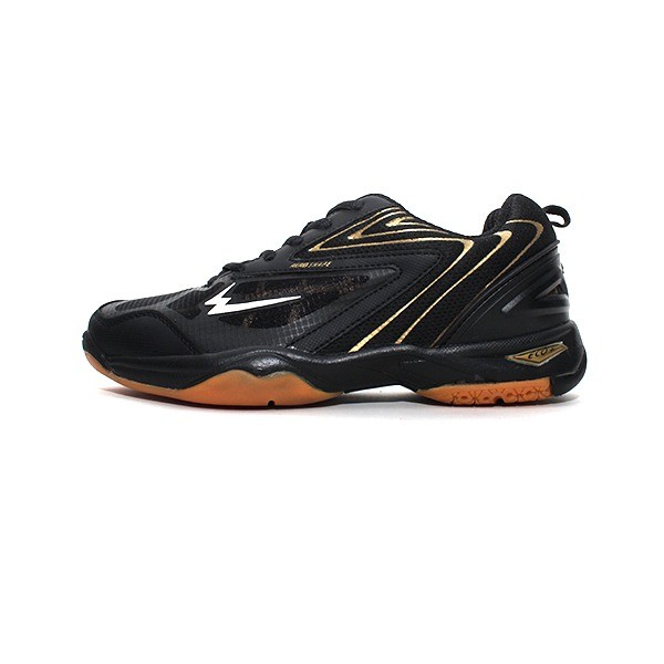 EAGLE SEPATU BADMINTON COMMANDO 2 HITAM/EMAS