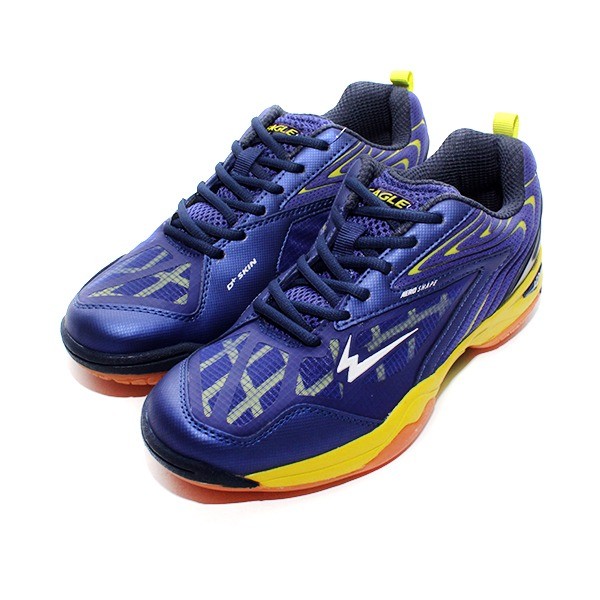EAGLE SEPATU BADMINTON COMMANDO 2 BIRU/CITRUN