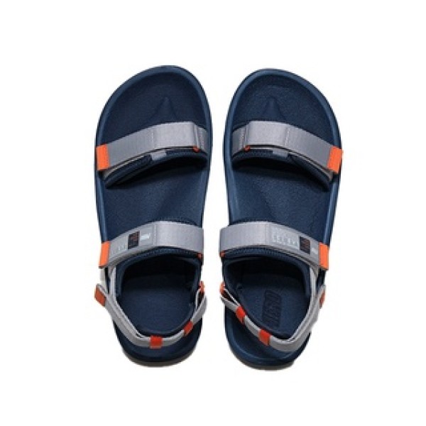 PIERO SANDAL OTIUM DARK BLUE/GREY/ORANGE