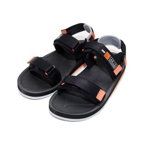 PIERO SANDAL OTIUM BLACK/GREY/ORANGE