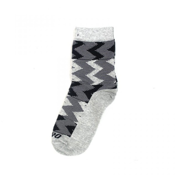 PIERO ACRONOMY QUARTER SOCKS MISTY GREY