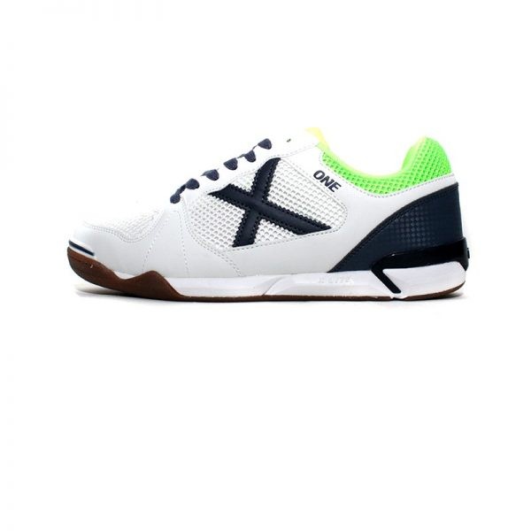 MUNICH ONE INDOOR 35 WHITE/NAVY/GREEN