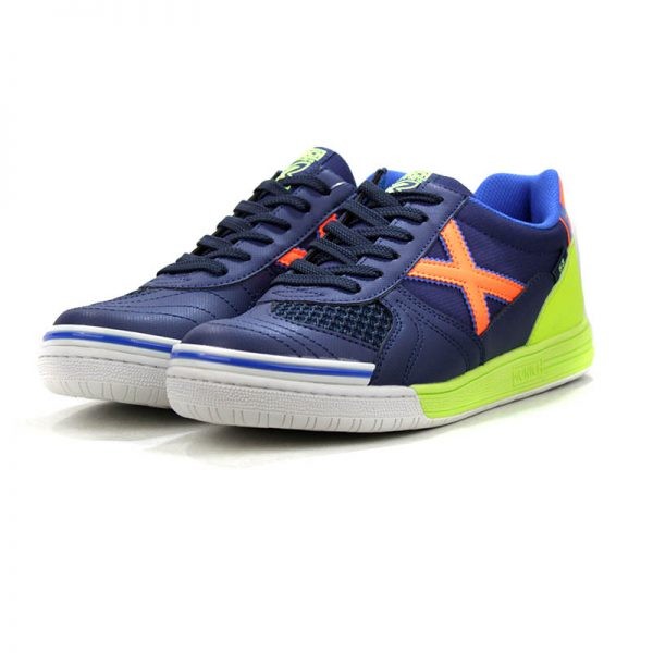MUNICH G-3 INDOOR 72 NAVY/ORANGE