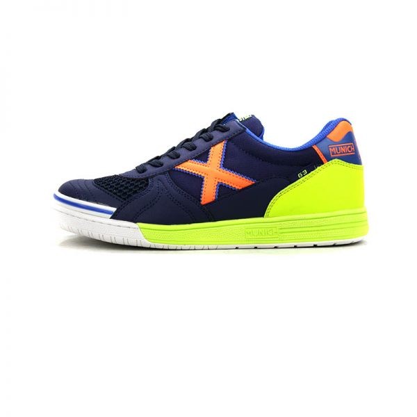 MUNICH G-3 INDOOR 72 NAVY/ORANGE