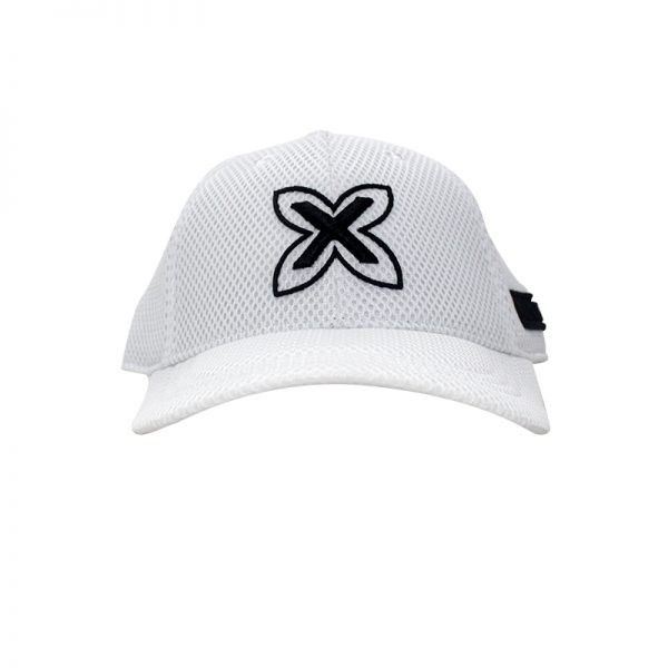 MUNICH MESH LOGO CAP WHITE/BLACK