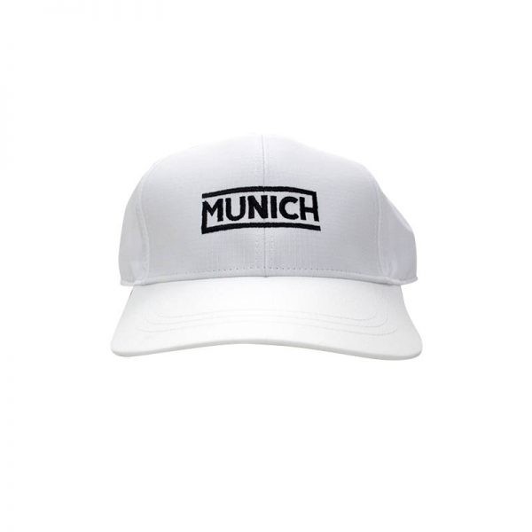 MUNICH LINEAR CAP WHITE/BLACK