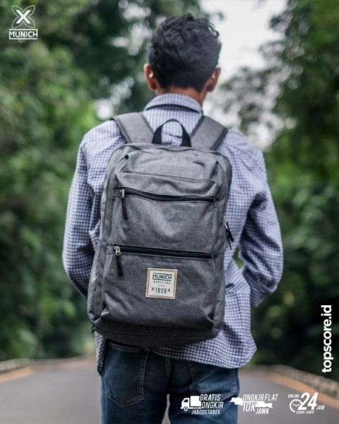 MUNICH RETRO URBAN BP DARK GREY