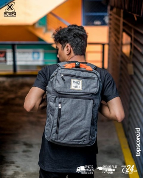 MUNICH RETRO UTILITY BP DARK GREY