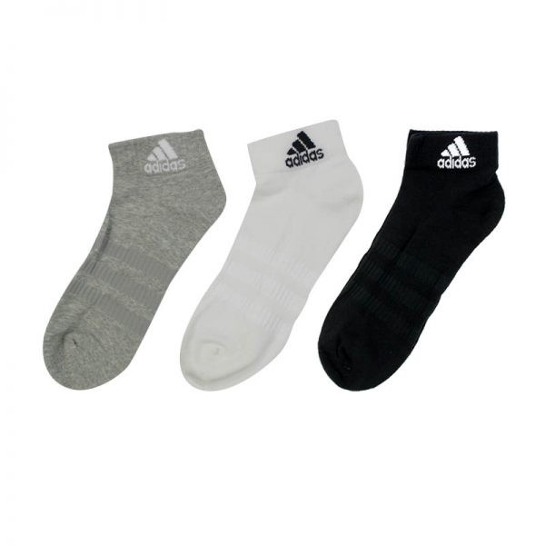 ADIDAS CUSH ANK 3PP BLACK/GREY/WHITE