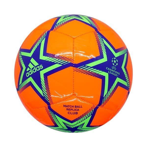 ADIDAS BOLA SEPAK UCL CLUB PS BALL ORANGE/BLUE/GREEN