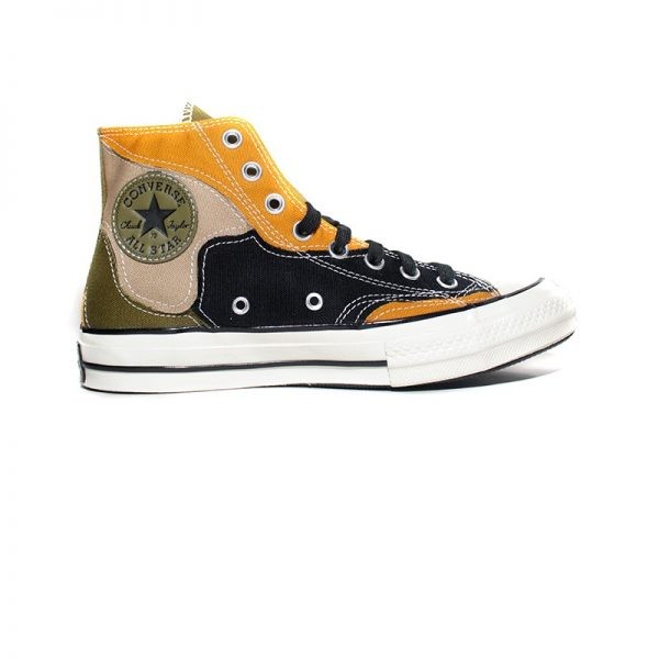 CONVERSE CHUCK 70 HI DARK MOSS/BLACK/EGRET