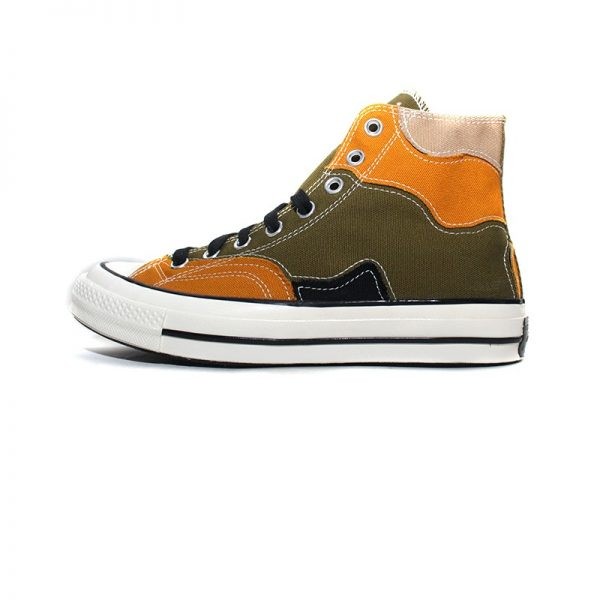 CONVERSE CHUCK 70 HI DARK MOSS/BLACK/EGRET