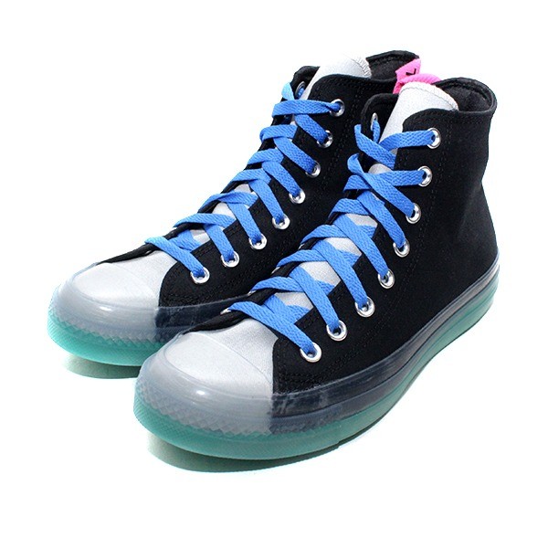 CONVERSE CT AS CX HI BLACK/COURT GREEN/HYPER PINK