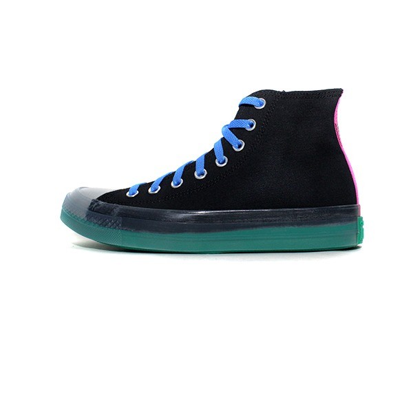 CONVERSE CT AS CX HI BLACK/COURT GREEN/HYPER PINK