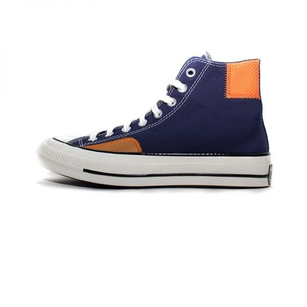 CONVERSE CHUCK 70 HI MIDNIGHT NAVY/DARK SOBA/MAGMA ORANGE