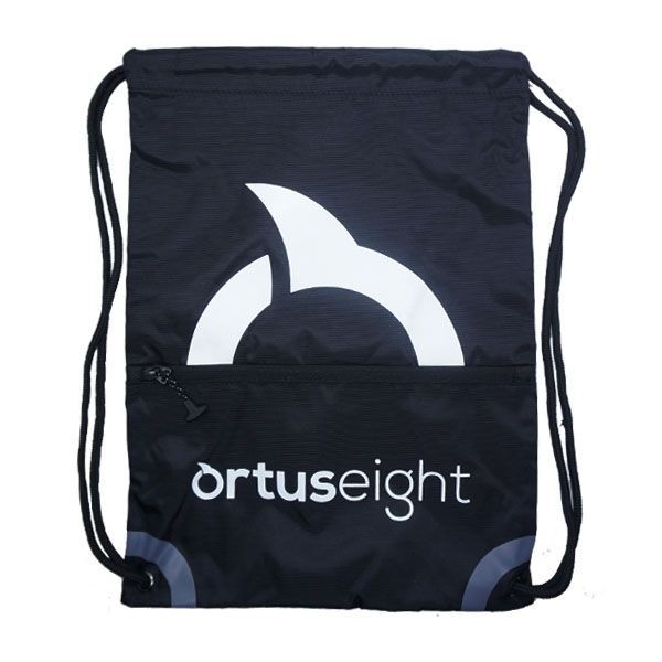 ORTUSEIGHT ORTUS STRING BAG BLACK/WHITE