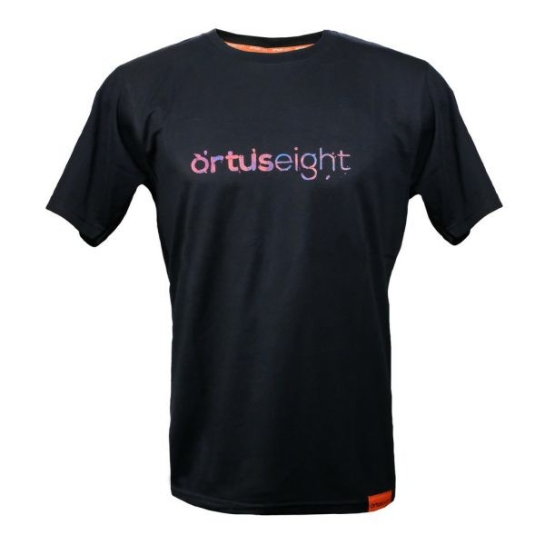 ORTUSEIGHT PAINTING T-SHIRT BLACK