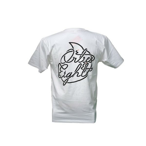 ORTUSEIGHT SHOELACED T-SHIRT WHITE