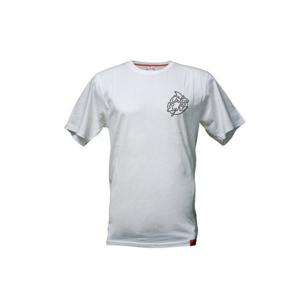 ORTUSEIGHT SHOELACED T-SHIRT WHITE