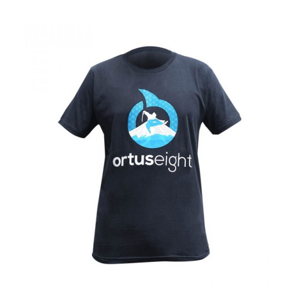 ORTUSEIGHT WARRIOR T-SHIRT BLACK