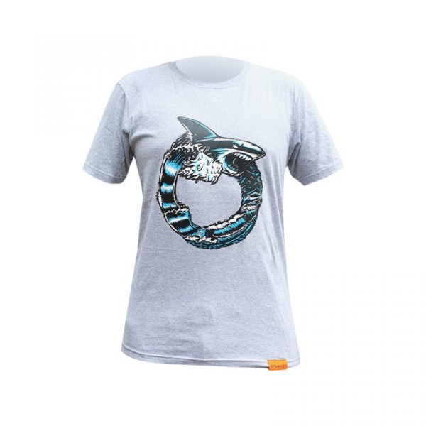 ORTUSEIGHT SHARK T-SHIRT MISTY
