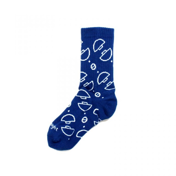 ORTUSEIGHT FUTSAL FIELD GRAPHIC SOCKS DARK NAVY/WHITE
